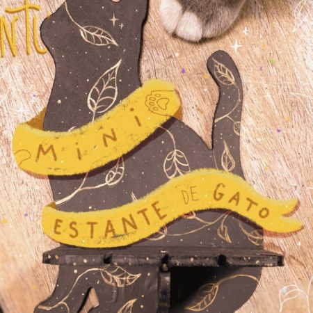 Mini Estantería de Gato