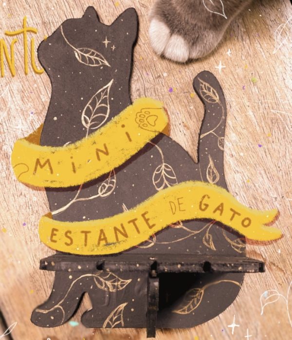 Mini Estantería de Gato